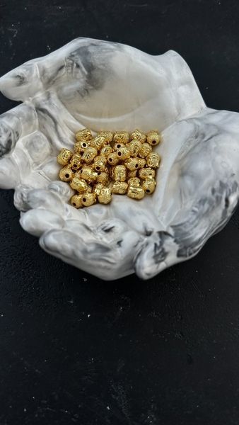 Голова Будди 11*9мм. Колір класичне золото. 00000B-2 фото